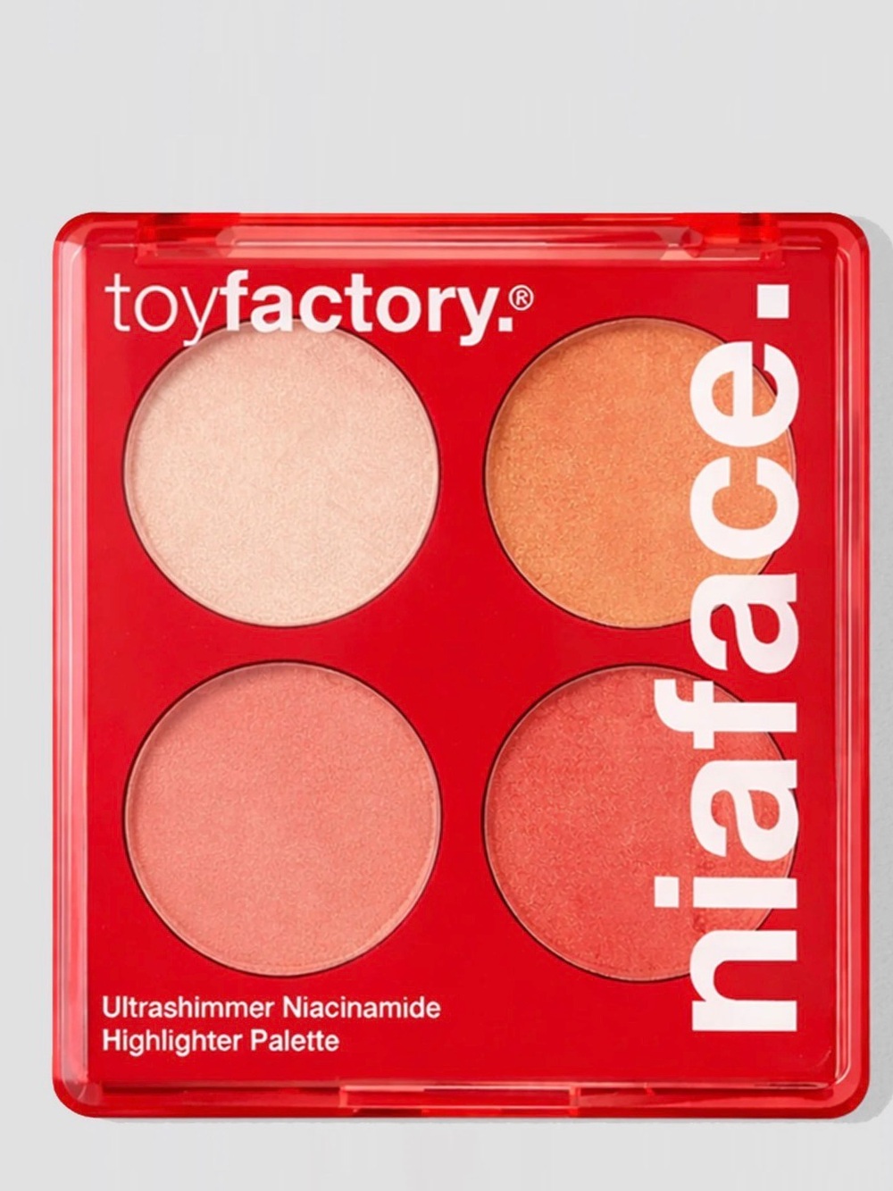 New in Box Toy Factory Ultra shimmer Niacinamide Highlighter Palette